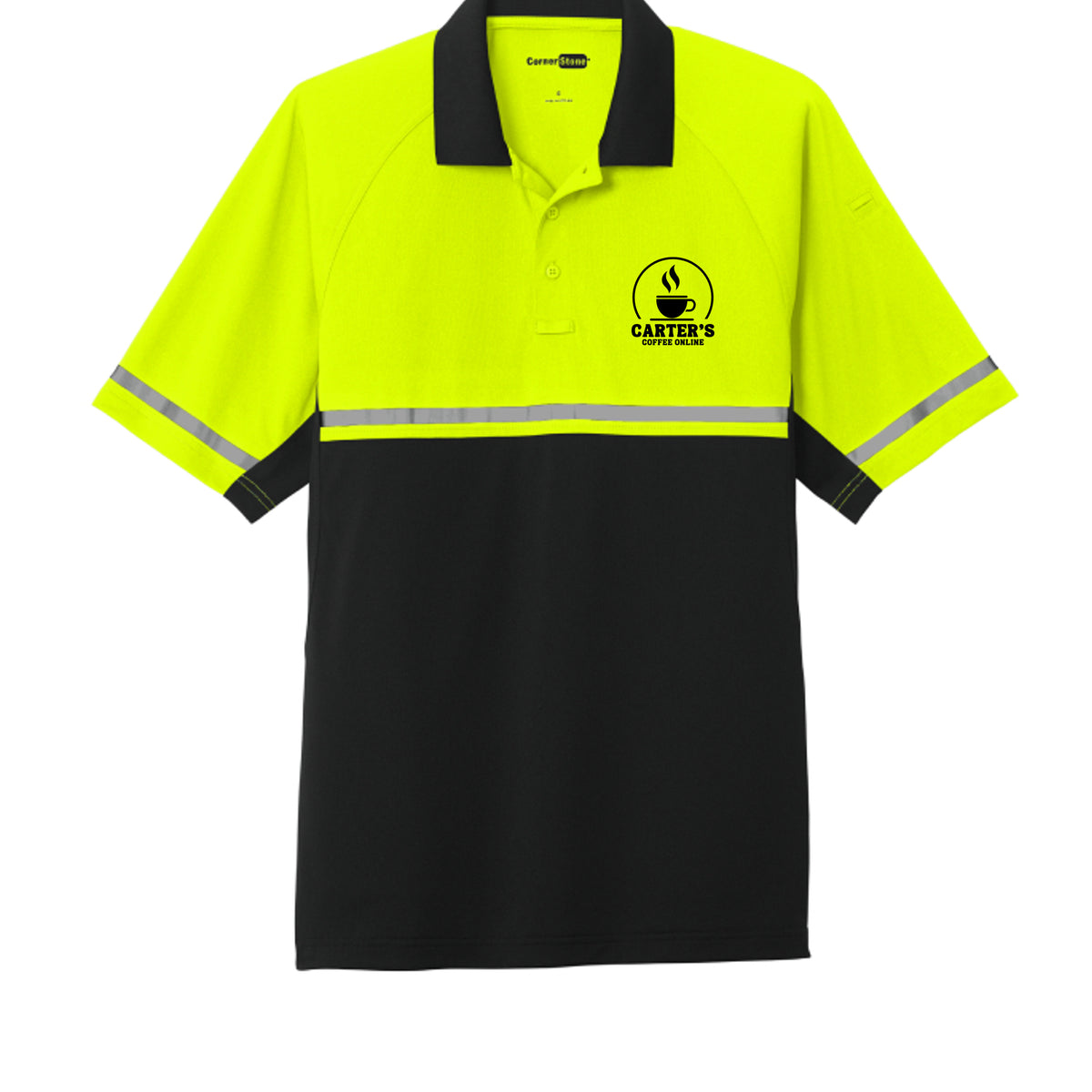Safety Ylw/Blk - CS423 - FRONT