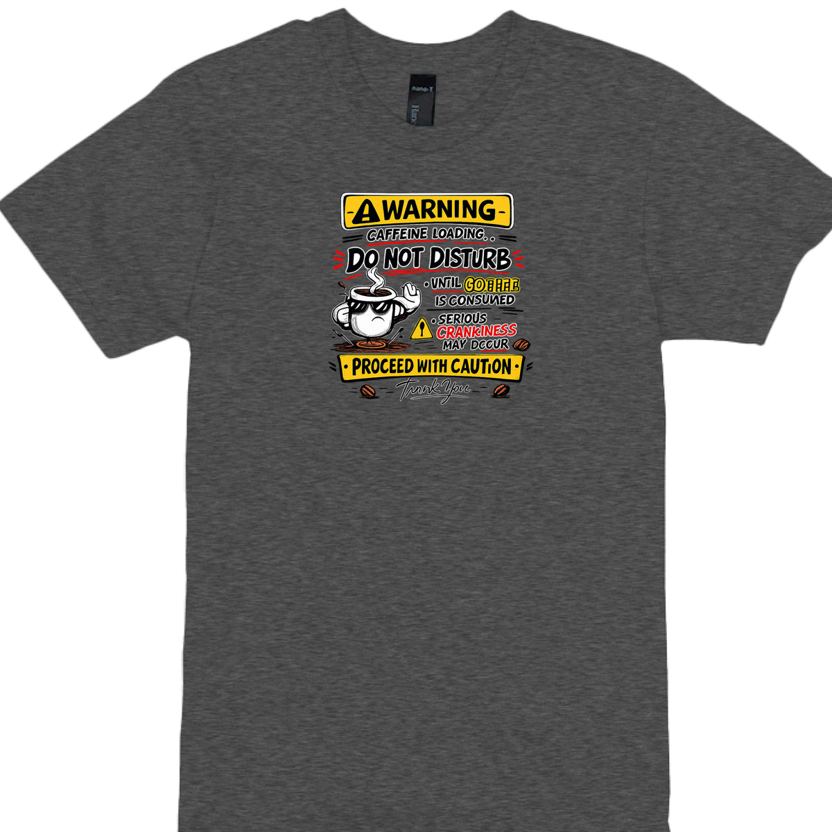 Charcoal Heather - FRONT